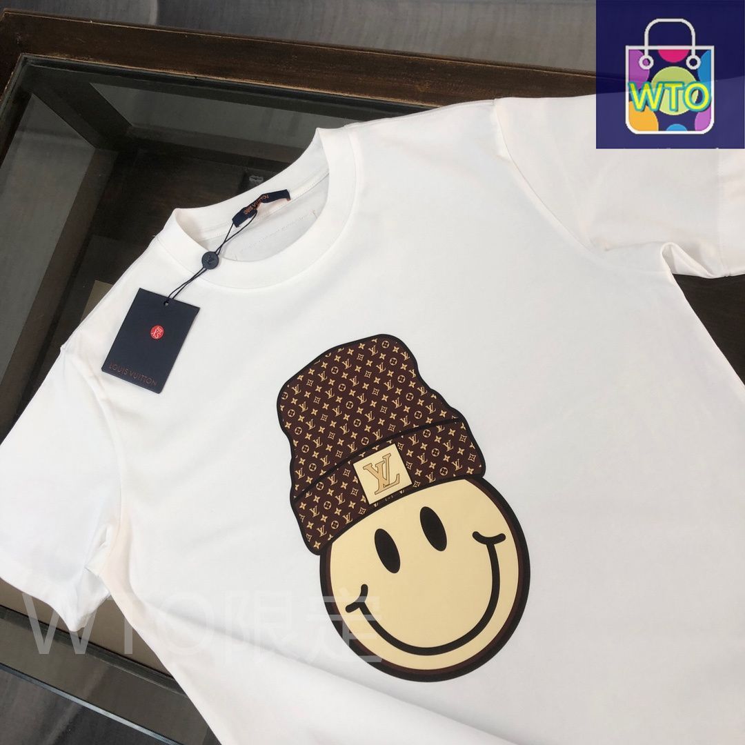 【シンプルカジュアルで夏のお洒落に♪】Louis Vuitton Tシャツ 本日限定特価】Louis Vuitton メンズ カジュアルTシャツ 夏用