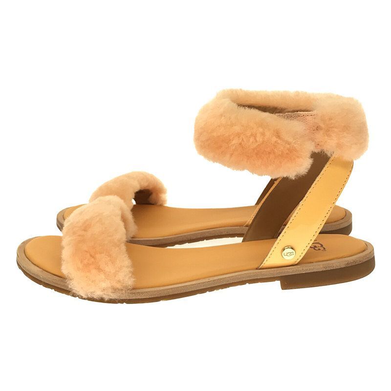 極美品　UGG アグ　サンダル　厚底　ファー　22㎝ 極美品 UGG アグ サンダル 厚底 ファー 22㎝ - メルカリ