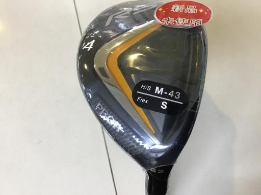 プロギア RS JUST 2025 U4 ユーティリティ UT Diamana FOR PRGR 2025 UT フレックスS メンズ 男性用 右利き 右用 Nランク ゴルフクラブ