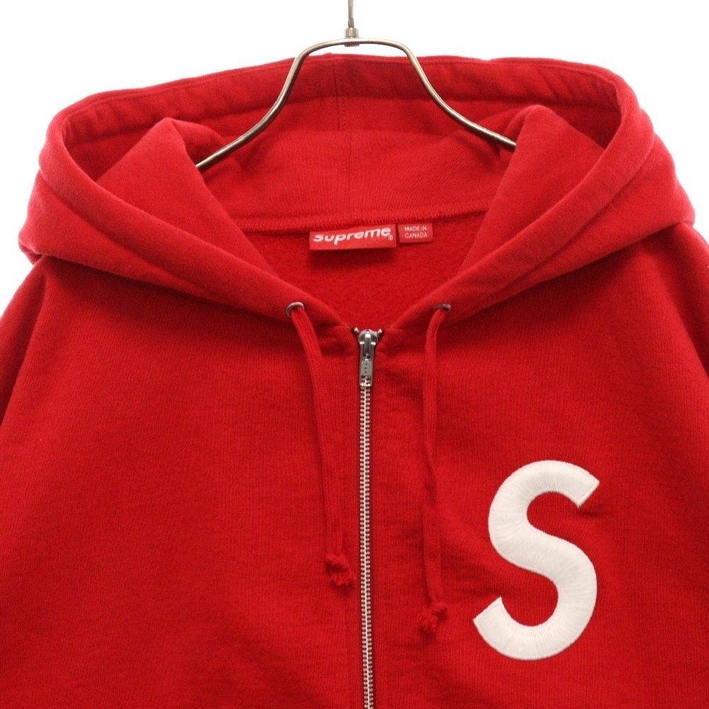 Supreme レッド Sロゴ パーカー Supreme シュプリーム 2024AW S Logo 
