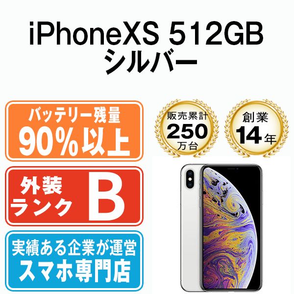 iPhoneXS 512GB　シルバー