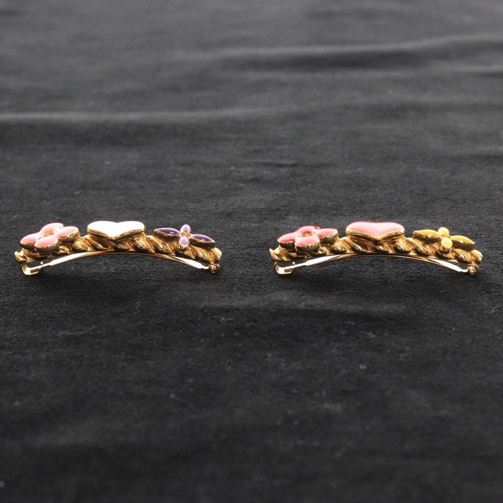 ★美品★LOUIS VUITTON ヘアピン バレッタ スイートモノグラム 楽天市場】【中古】ルイヴィトン LOUIS VUITTON バレッタ ヘア
