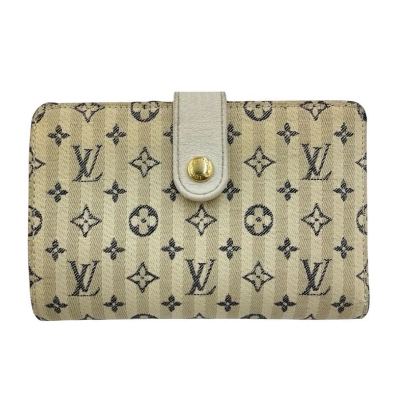 LOUIS VUITTON◇ポルト・モネ・ビエヴィエノワ_モノグラム_BRW/PVC/BRW