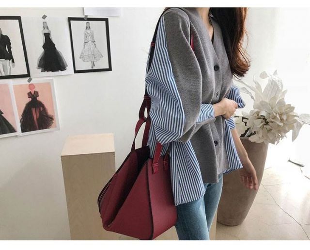 ドッキング ニット カーディガン トップス シャツ 袖あり 長袖 Vネック