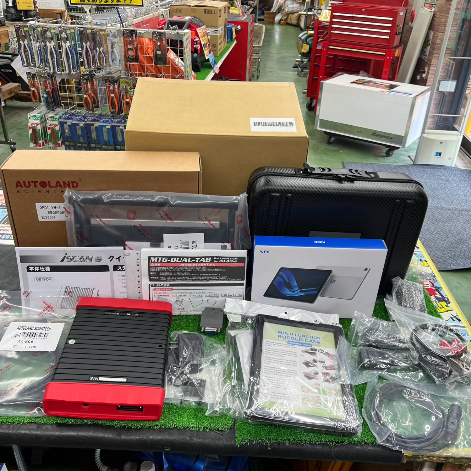 スナップオン(Snap-on) オールインタブレットスキャナー MTG-DUAL-TAB　診断機　車　【桶川店】