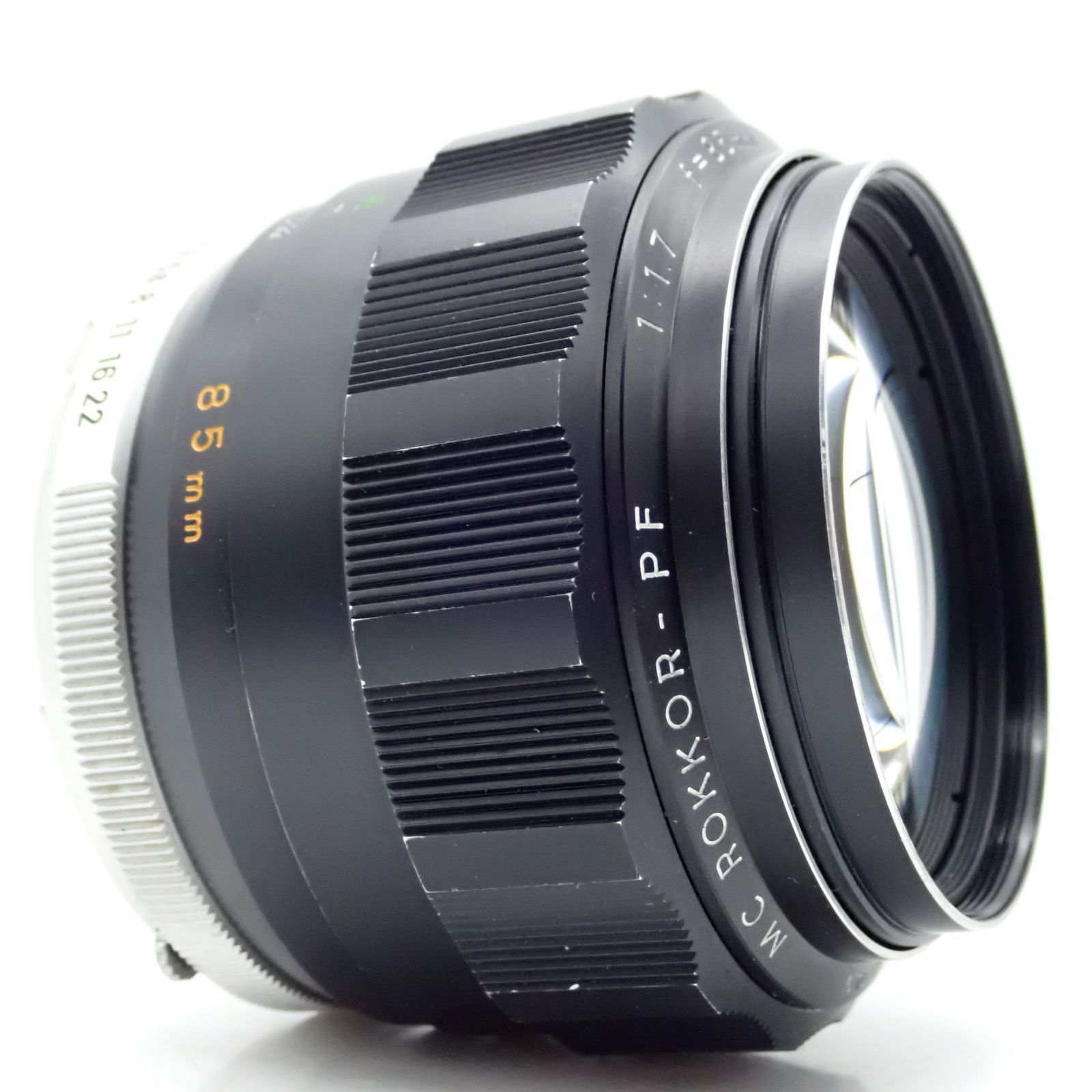 良品 （作例あり）初期型 MINOLTA MC ROKKOR-PF 85mm f1.7
