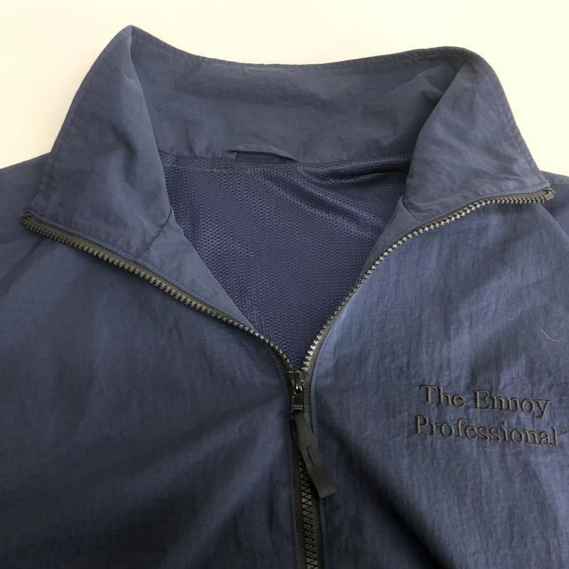 ENNOY × スタイリスト私物 23SS ナイロンジャケット L ネイビー 中古】ENNOY × スタイリスト私物 23SS ナイロンジャケット L ネイビー