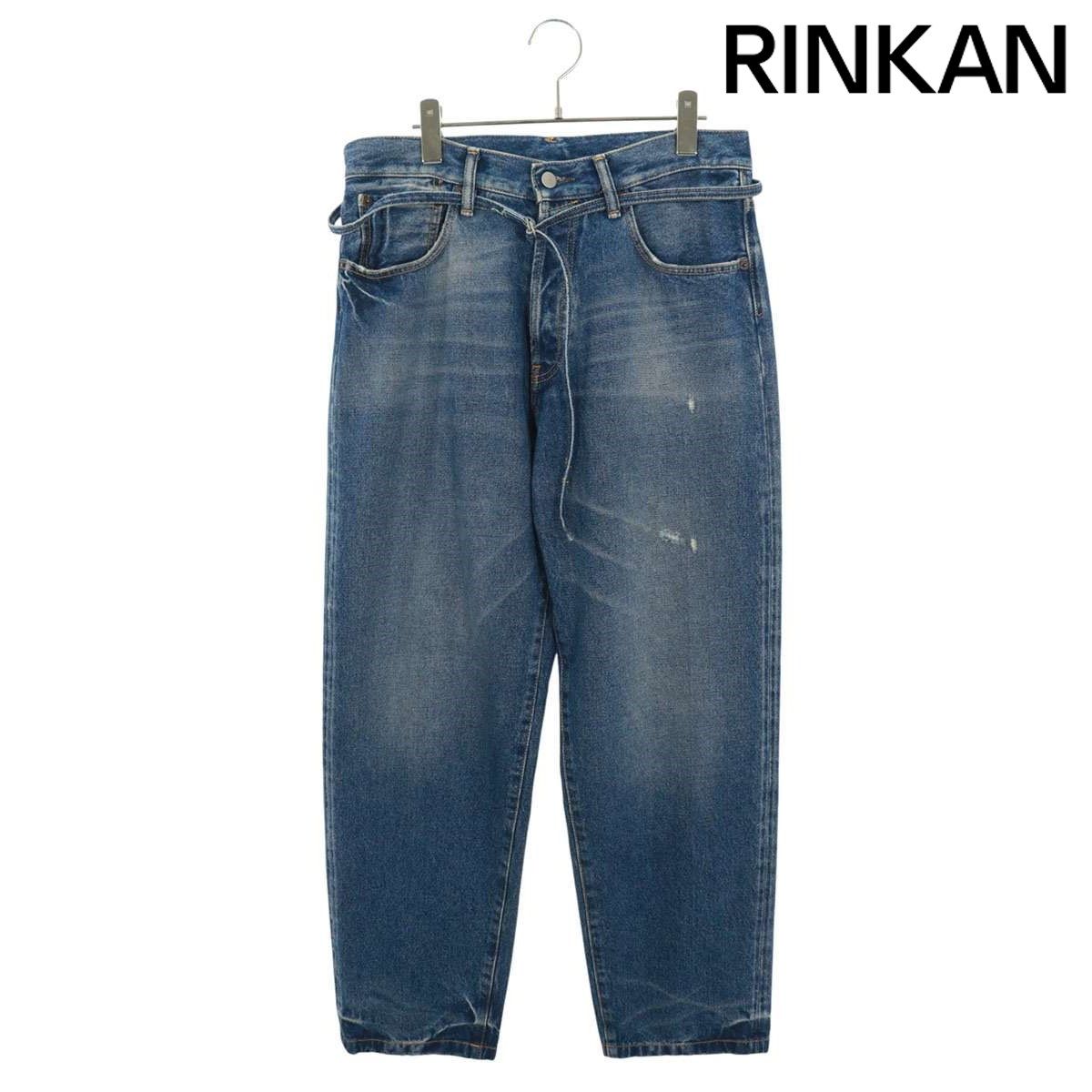 パンツ Acne Studios 1989 28/32 アクネストゥディオズ 1991 Toj Vintage Blue ベルト付きルーズ