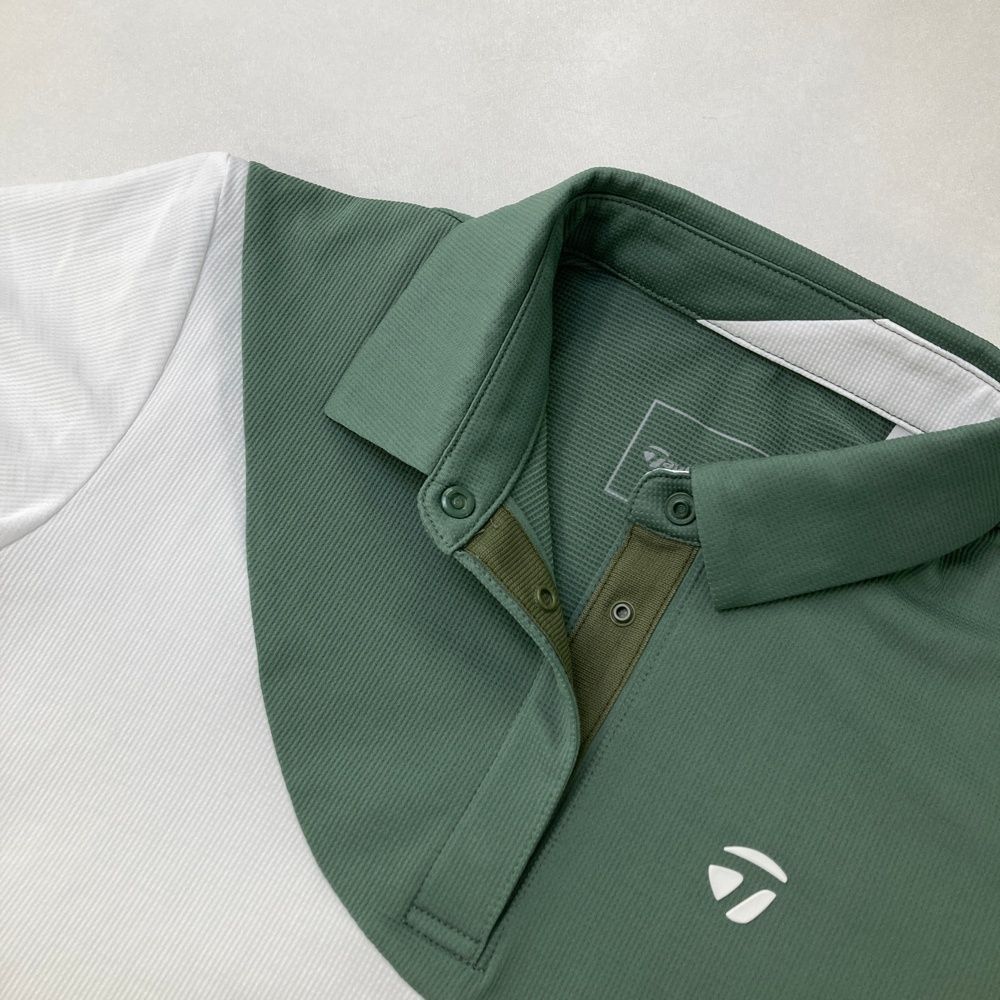 テーラーメイド　半袖　ポロシャツ  サイズS ⛳️テーラーメイドTaylorMade⛳️レディース フレンチスリーブ