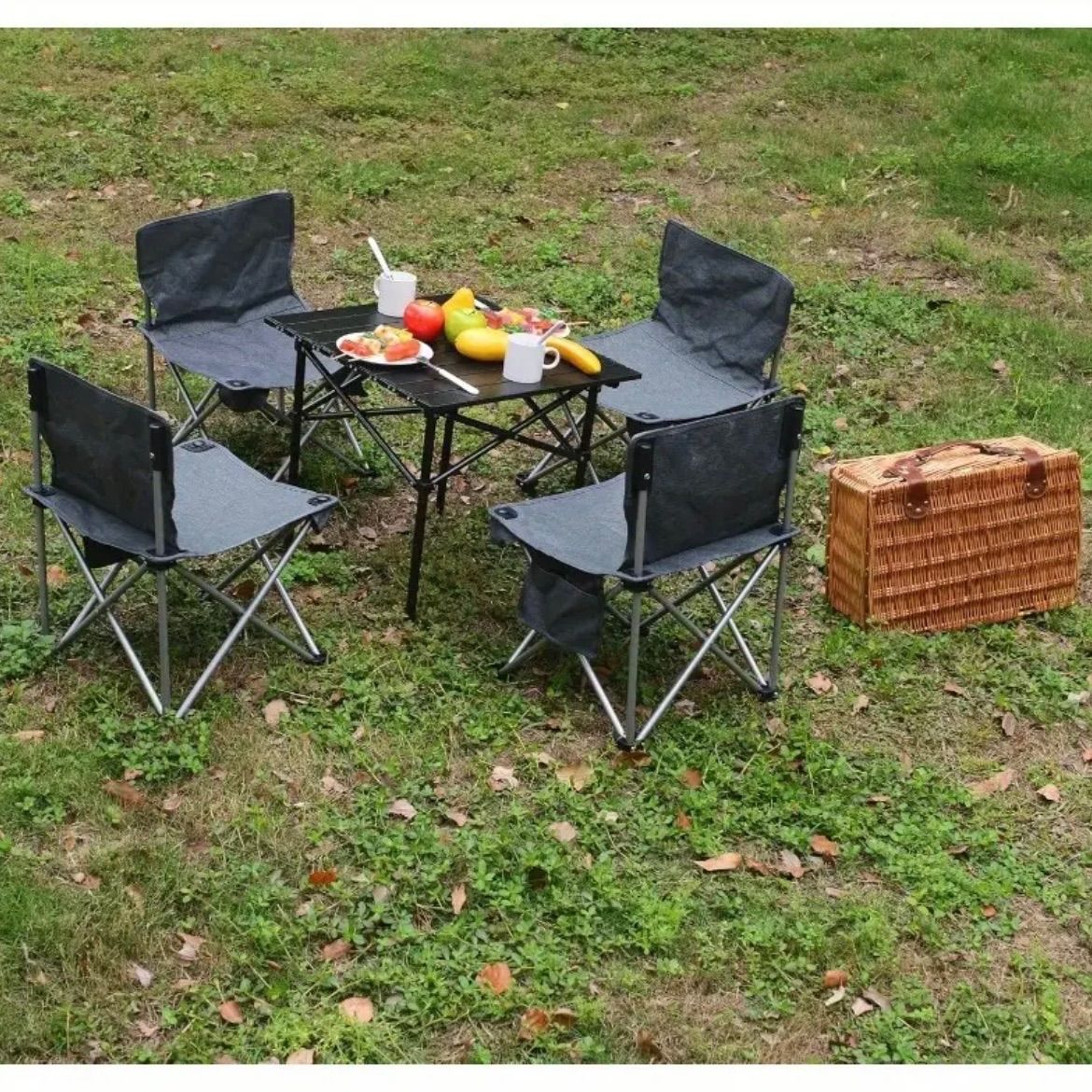 特大折りたたみキャンプチェア - 持ち運びに便利な軽量アウトドア