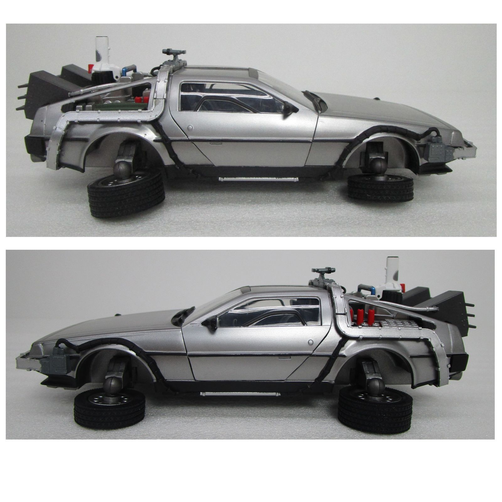 【未使用】海洋堂 リボルテック デロリアン バックトゥザ・フューチャー2 ムービーリボ 海洋堂 デロリアン バック・トゥ・ザ