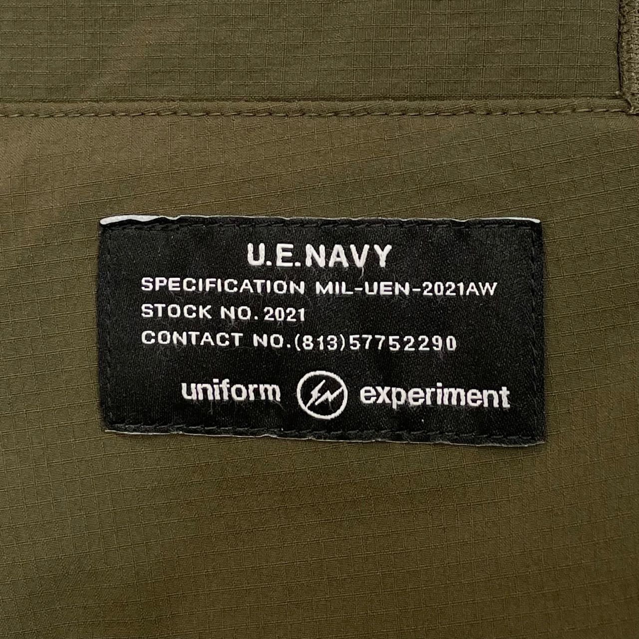 uniform experiment 20AW TECH WORK PANTS テックワークパンツ ナイロン イージーパンツ  ユニフォームエクスペリメント UE-202022 4 58315A - メルカリ