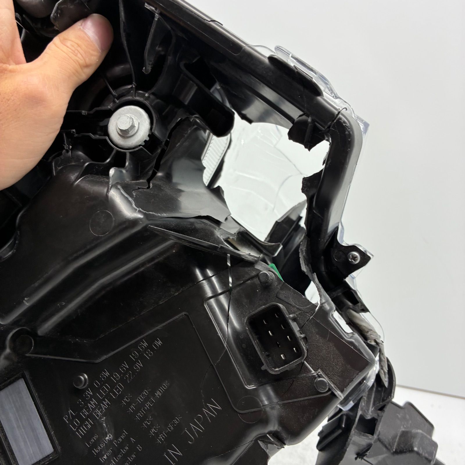 ダイハツ　ハイゼット　純正LEDヘッドライト（運転席側） 流星バージョン] S500P/S510P 前期 ハイゼット トラック