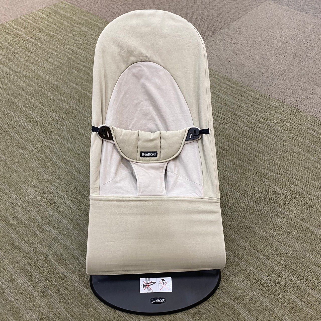 BabyBjorn バウンサー ベージュ ベビービョルン BABYBJORN メッシュ 