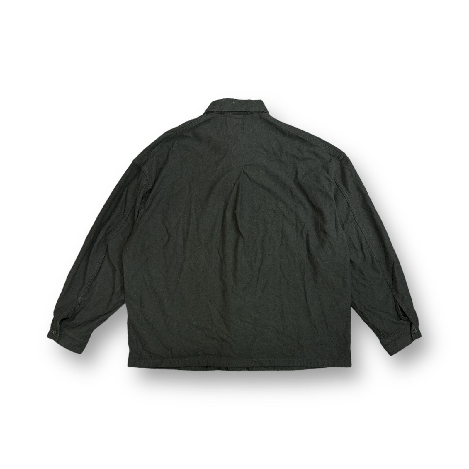 定価46200円 COOTIE PRODUCTIONS 23SS Silk Nep Work Jacket シルクネップ ワークジャケット  クーティープロダクションズ CTE-23S204 ブラック L 62814A3 - メルカリ