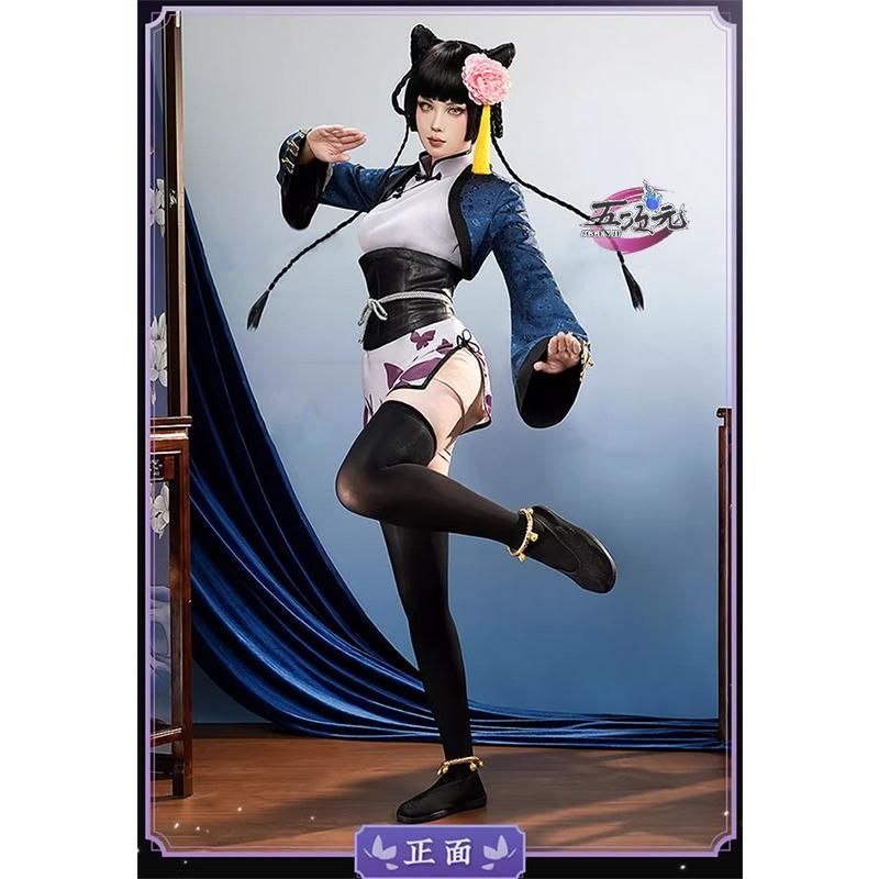 三分妄想 黒執事 コスプレ 藍猫 衣装 ※ウィッグ 追加可 ft251626