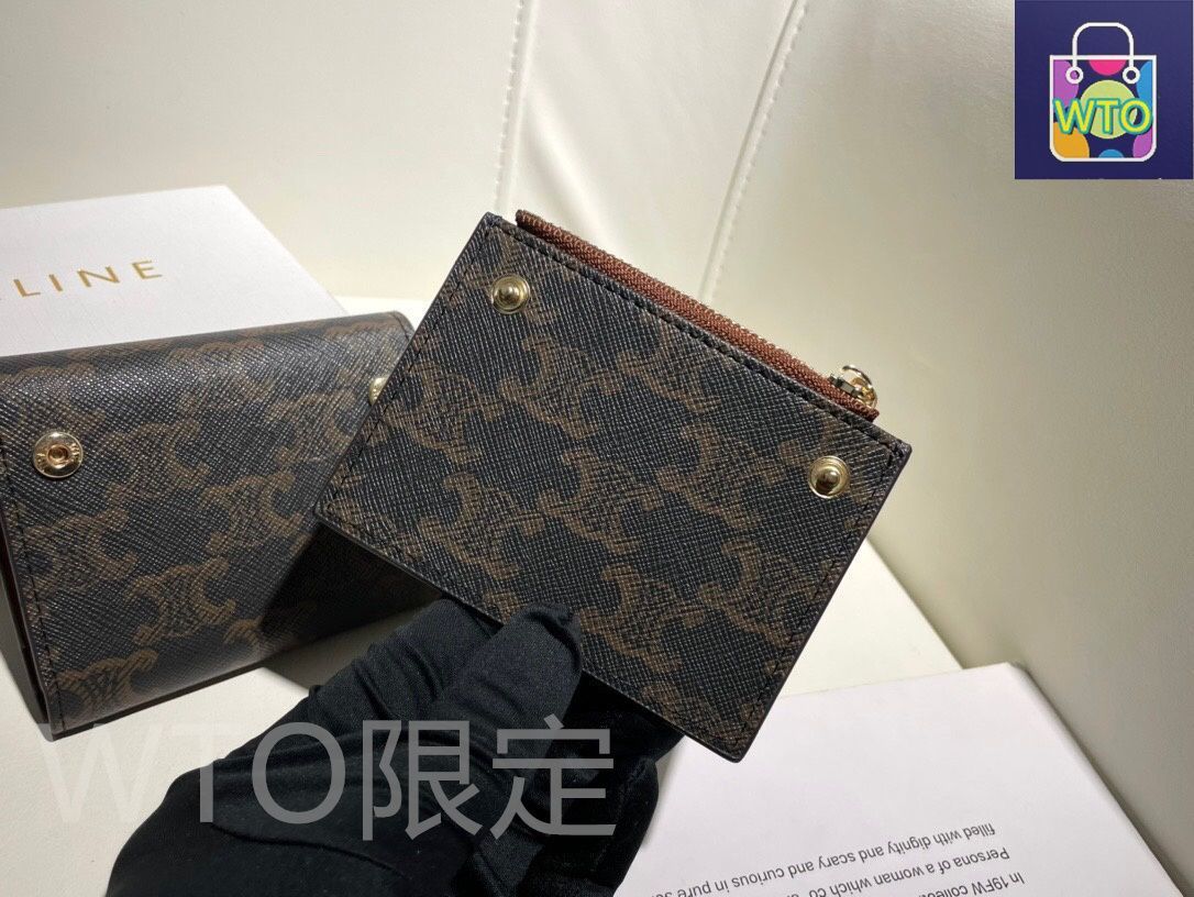 凱旋門2セットショート財布シリーズ 頭層の牛皮を使用