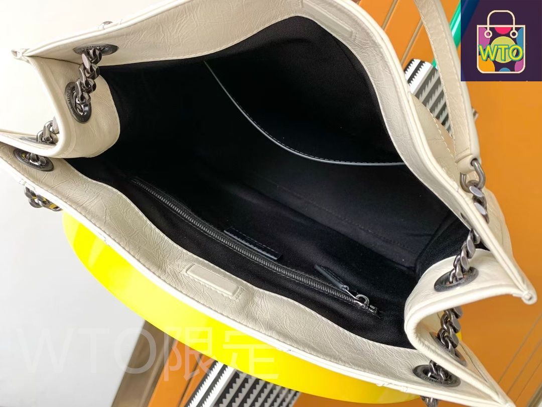 Saint Laurent 8219270NL008008 関税送料込 SAINT LAURENT ニキ ショッピングバッグ - 33×27×11.5cm
