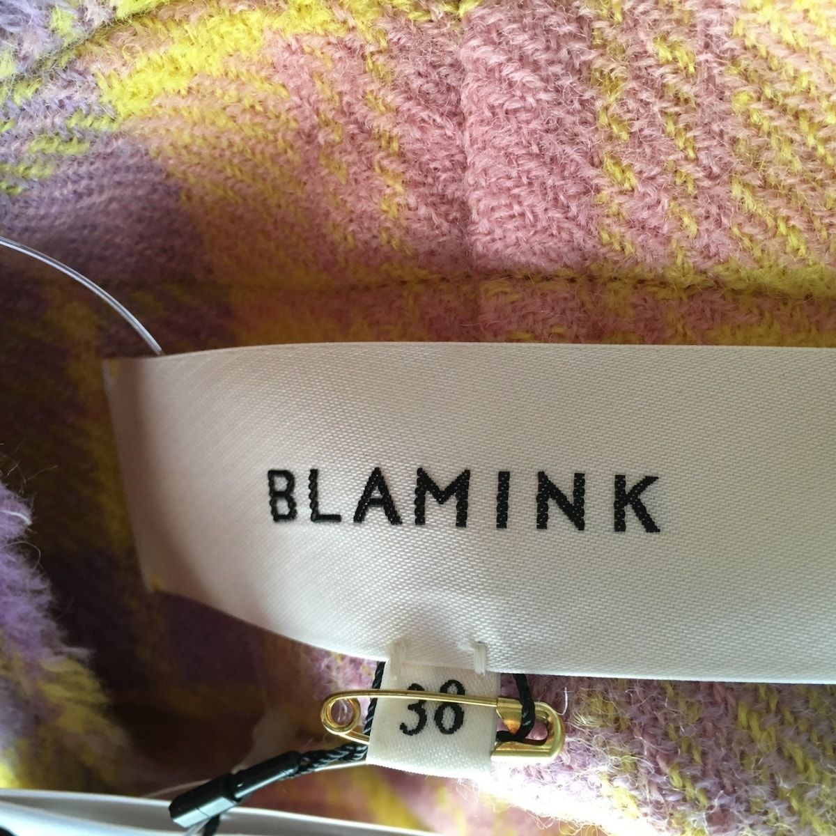 BLAMINK(ブラミンク) ジャケット サイズ38 M レディース - イエロー 