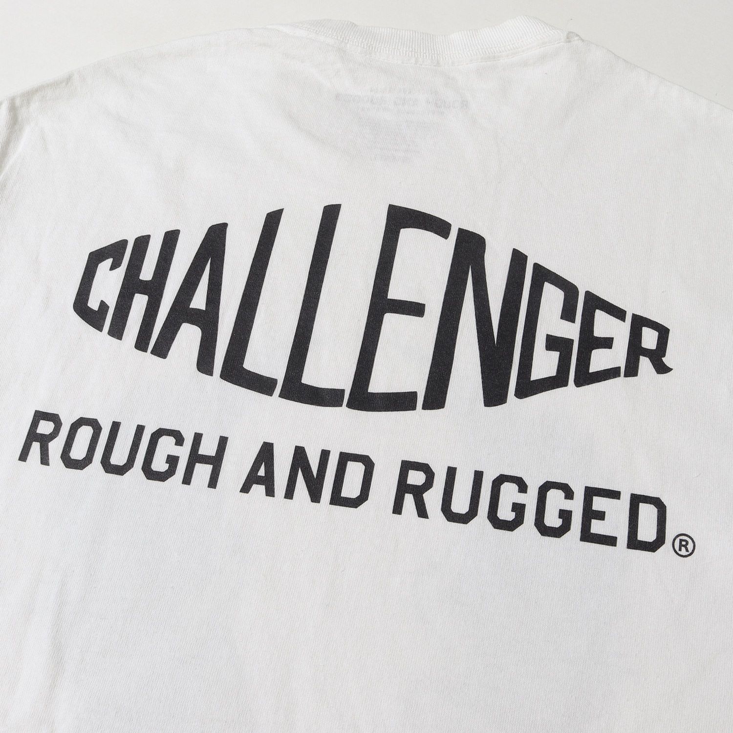 【新品】CHALLENGER ROUGH AND RUGGED Tシャツ ROUGH AND RUGGED ラフアンドラゲッド Tシャツ サイズ:S CHALLENGER