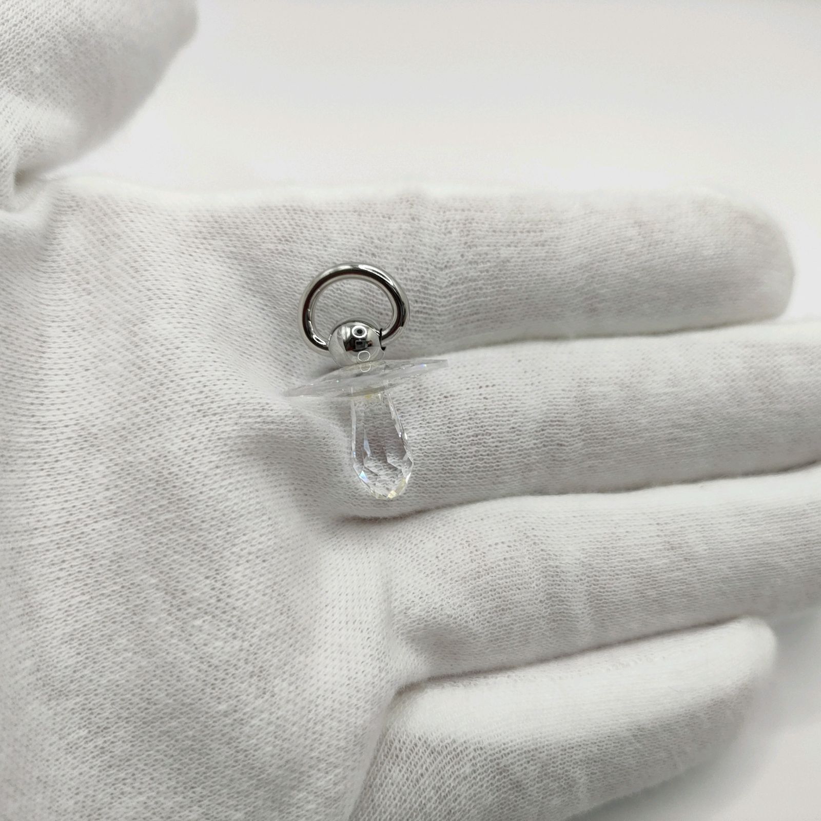 【廃盤希少】SWAROVSKI スワロフスキー クリスタル おしゃぶり SWAROVSKI スワロフスキー クリスタル おしゃぶり 廃盤 おしゃれ