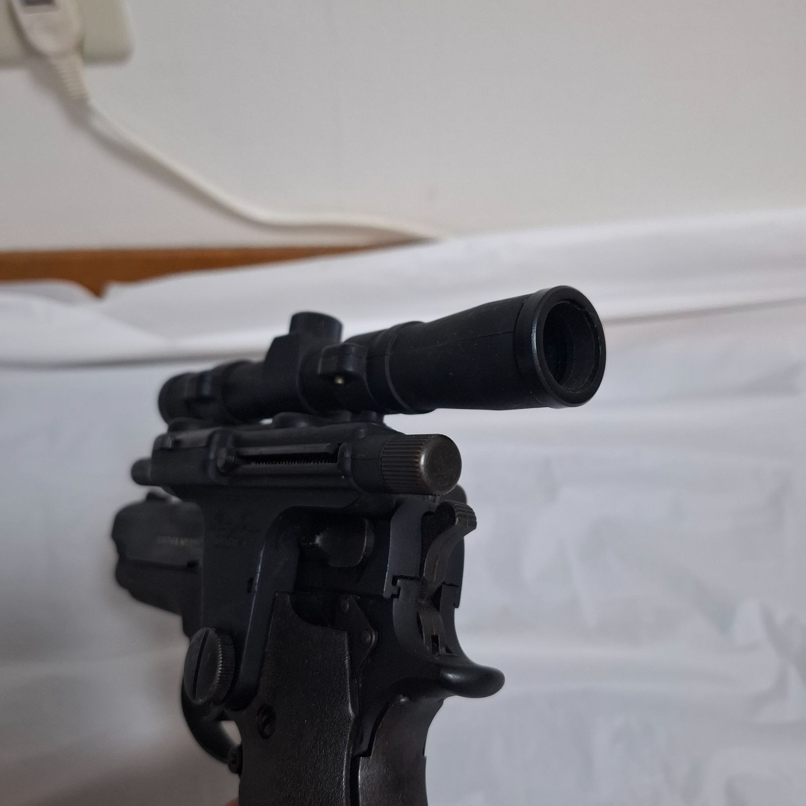 現状品 MFG MARUSHIN S&W MARK1 スコープ 弾薬4個付 - メルカリ