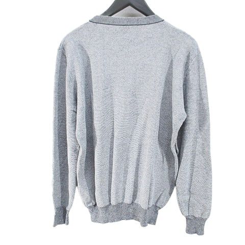 maison kitsune ニット グレー Mサイズ BABY FOX PATCH REGULAR JUMPER（ニット/セーター）｜Maison