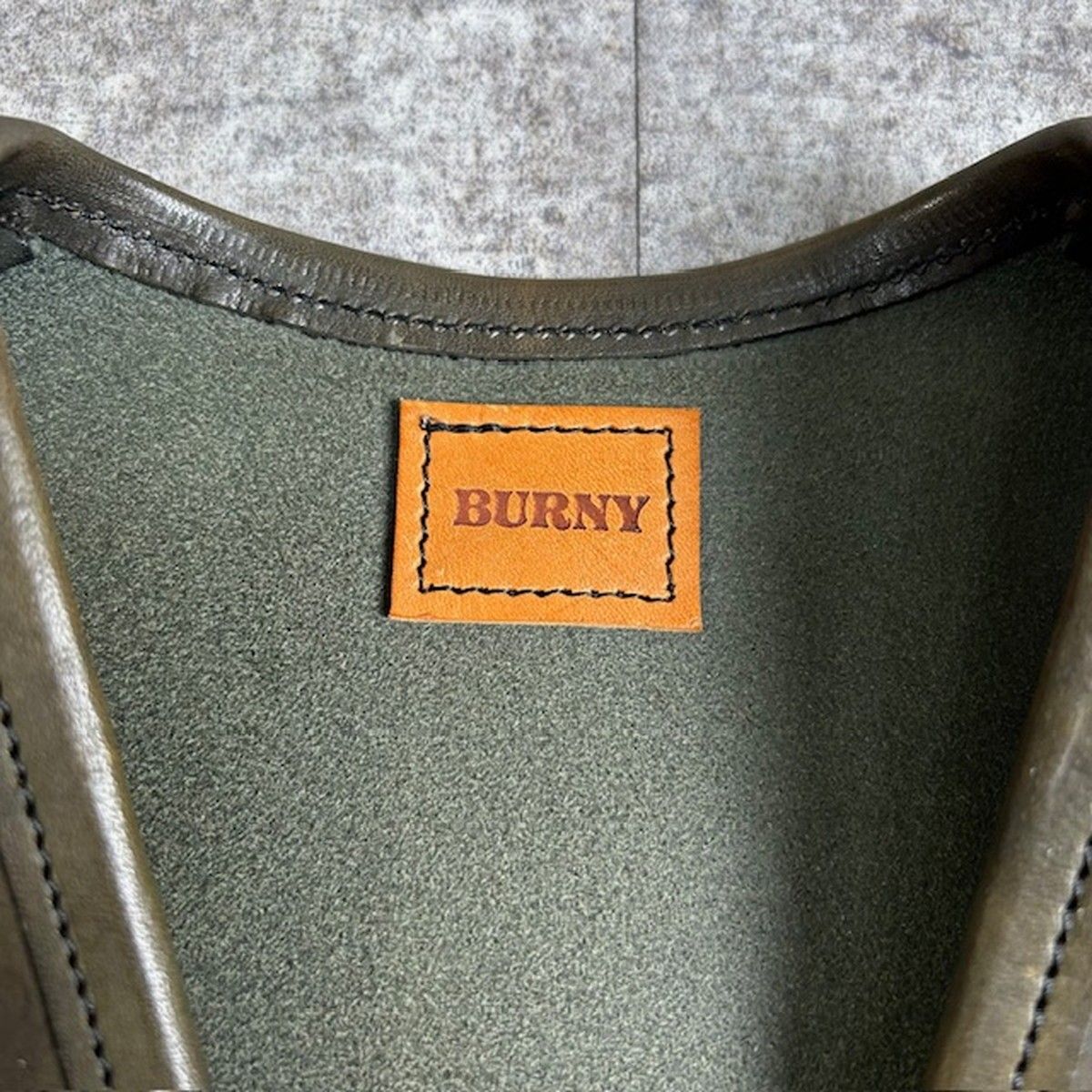 BURNY バーニー サドルレザーベスト バイカースタイル バイク