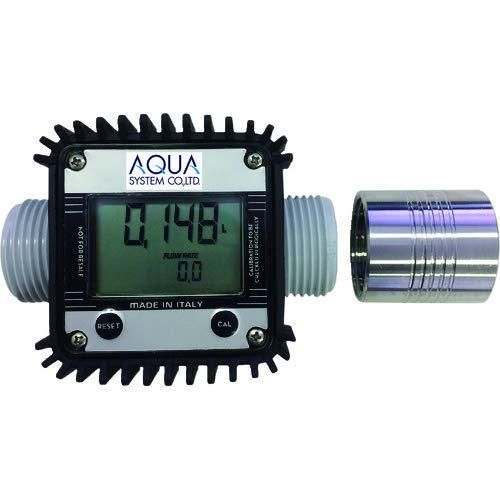 2営業日で発送 アクアシステム アドブルー 水用簡易流量計 電池式
