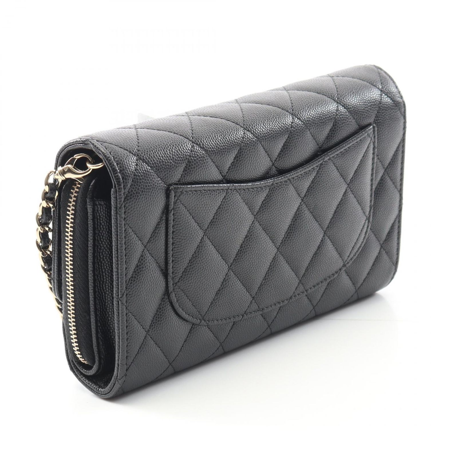 シャネル CHANEL ショルダーバッグ マトラッセ AP3744 ブラック