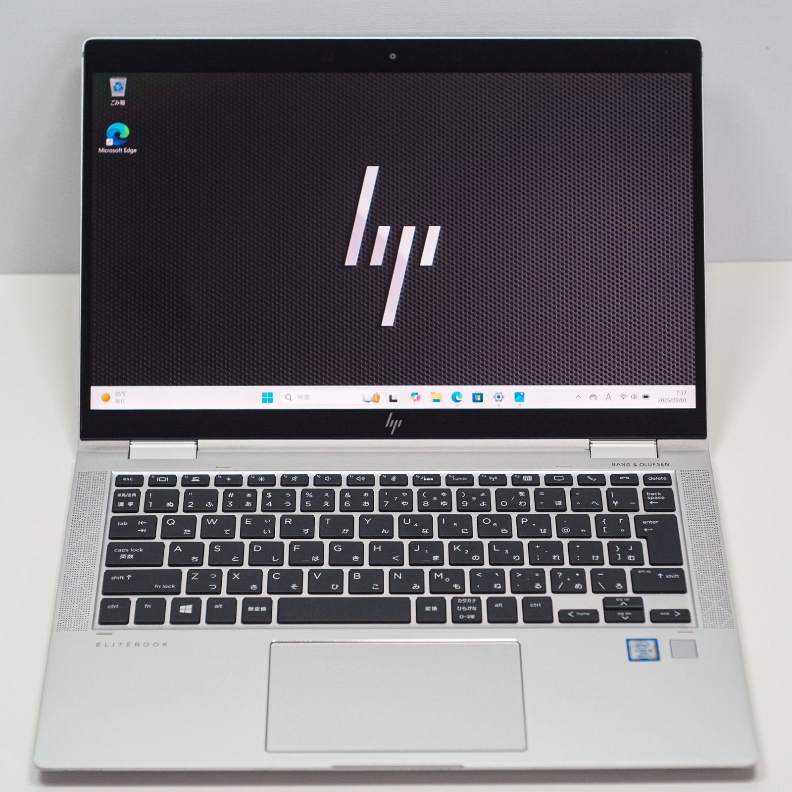 HP Elite Book x360、512GB SSD、16 GBメモリ、Windows 11 pro、整備