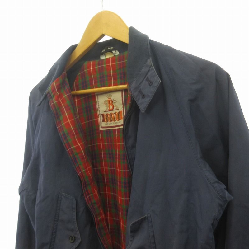 バラクータ BARACUTA 80s ヴィンテージ G9 スイングトップ ハリントンジャケット ブルゾン 英国製 紺 ネイビー 36 約S □GY31  - メルカリ