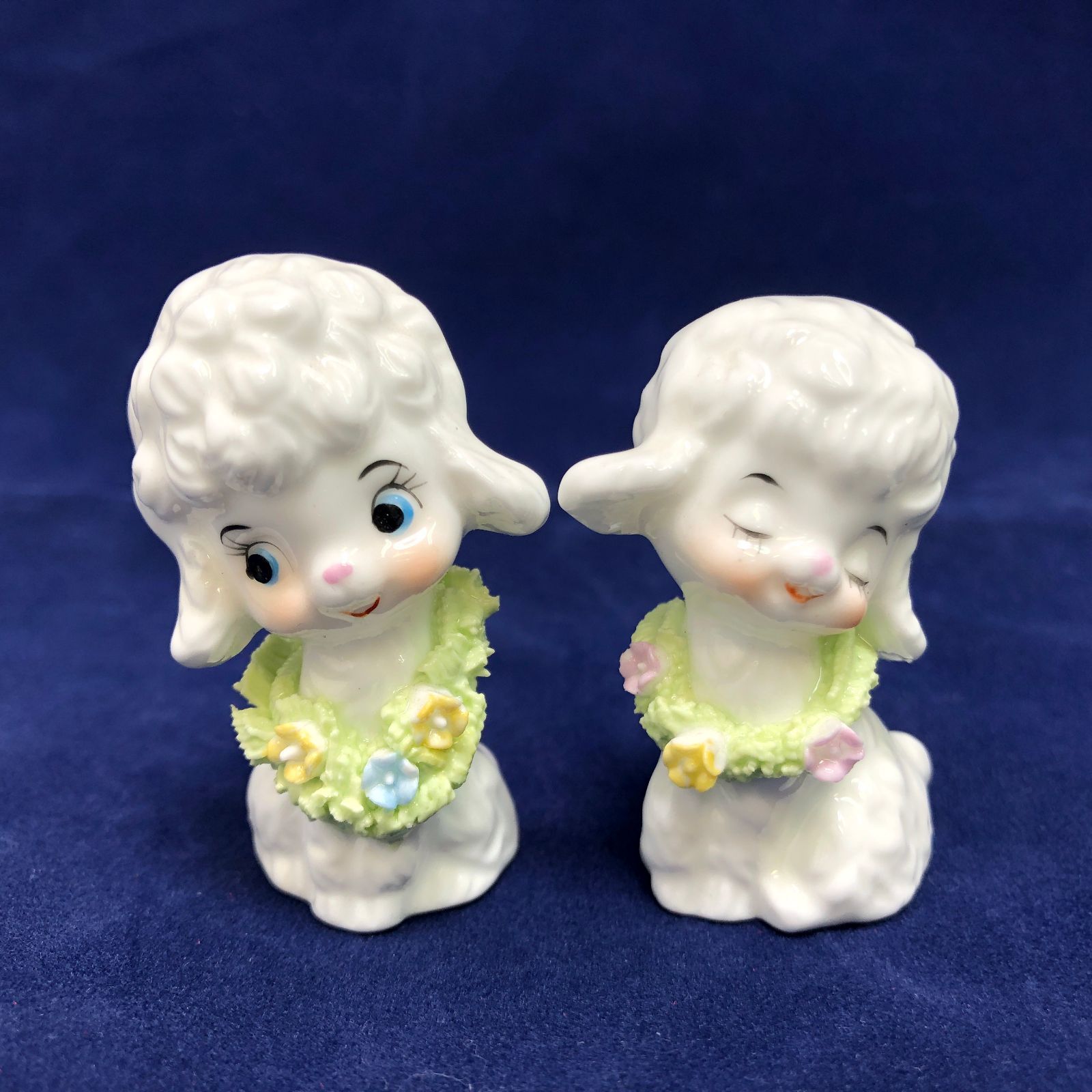 中古】加藤工芸 KATO KOGEI フィギュリン 陶器 人形 アニマル6体