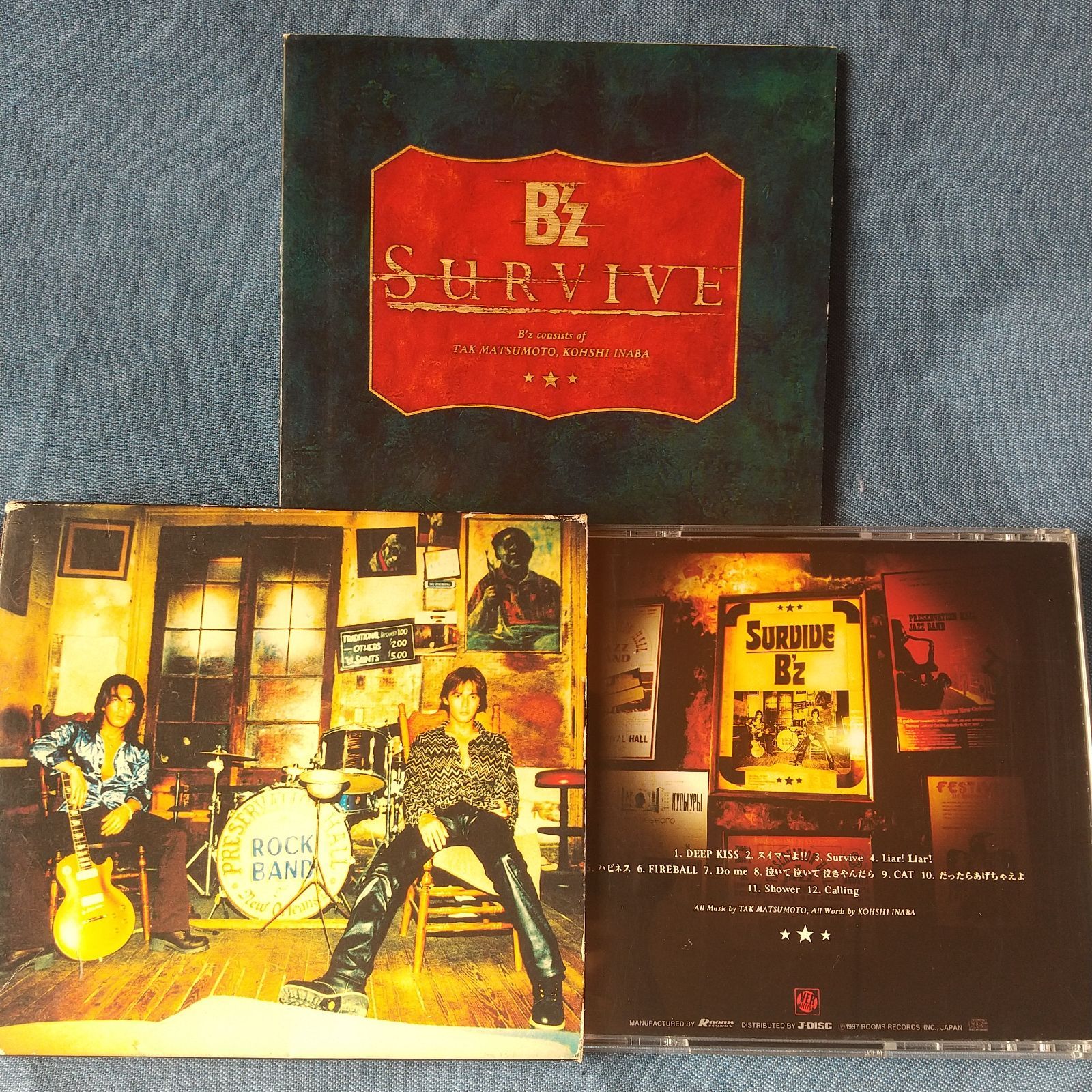 クリアランスsale!期間限定!クリアランスsale!期間限定!B'z SURVIVE 邦楽