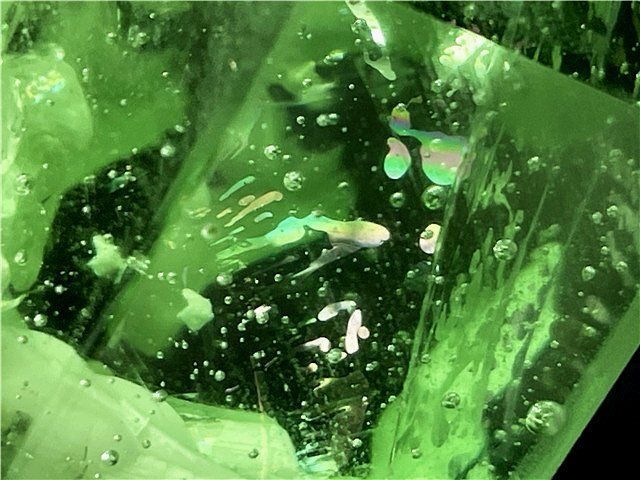 約:258mm 超綺麗☆雪花オブシディアン六角柱B86Z2/107Z04A