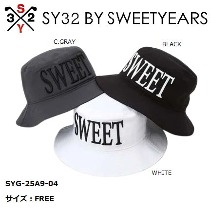 SY32 ゴルフ ゴルフウェア ハット 帽子 メンズ レディース おしゃれ ブランド かっこいい かわいい SYG-25A9-04 お取り寄せ