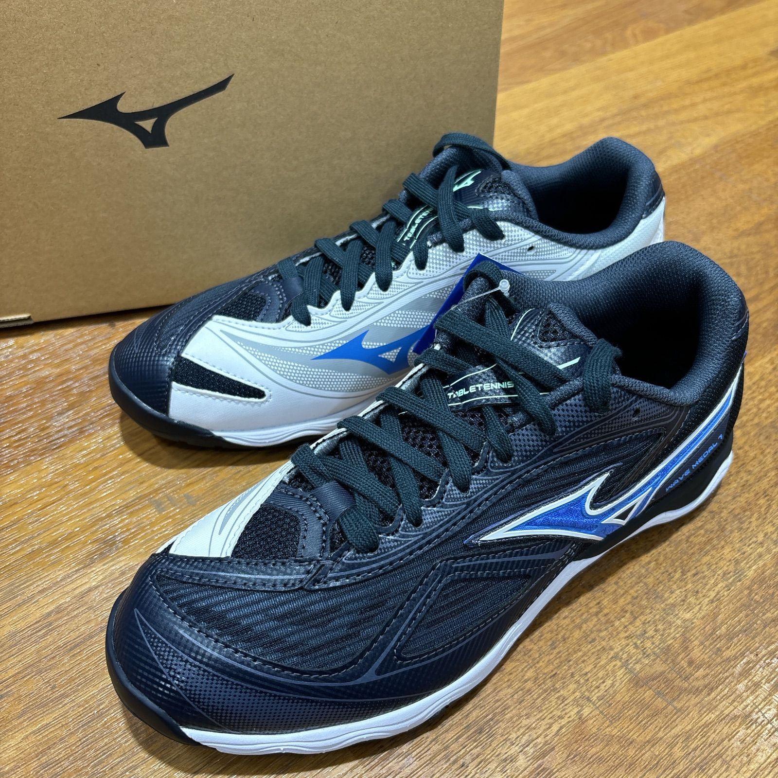 ミズノ ウエーブメダル7 卓球 シューズ MIZUNO WAVE MEDAL 7 mizuno ウエーブメダル 7 卓球用 2E 安定性 クッション性 81GA2315 32