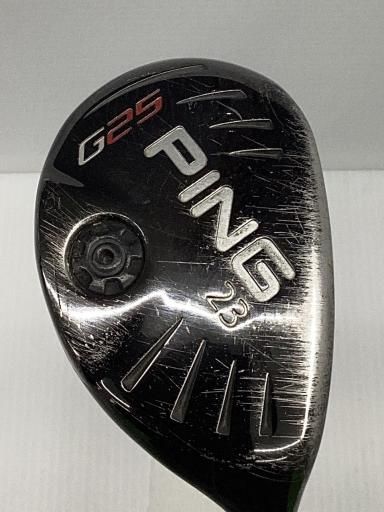 ピン PING G25 23° ユーティリティ 4U フレックスS 中古】 ピン G25 23° ユーティリティ UT CFSスチール