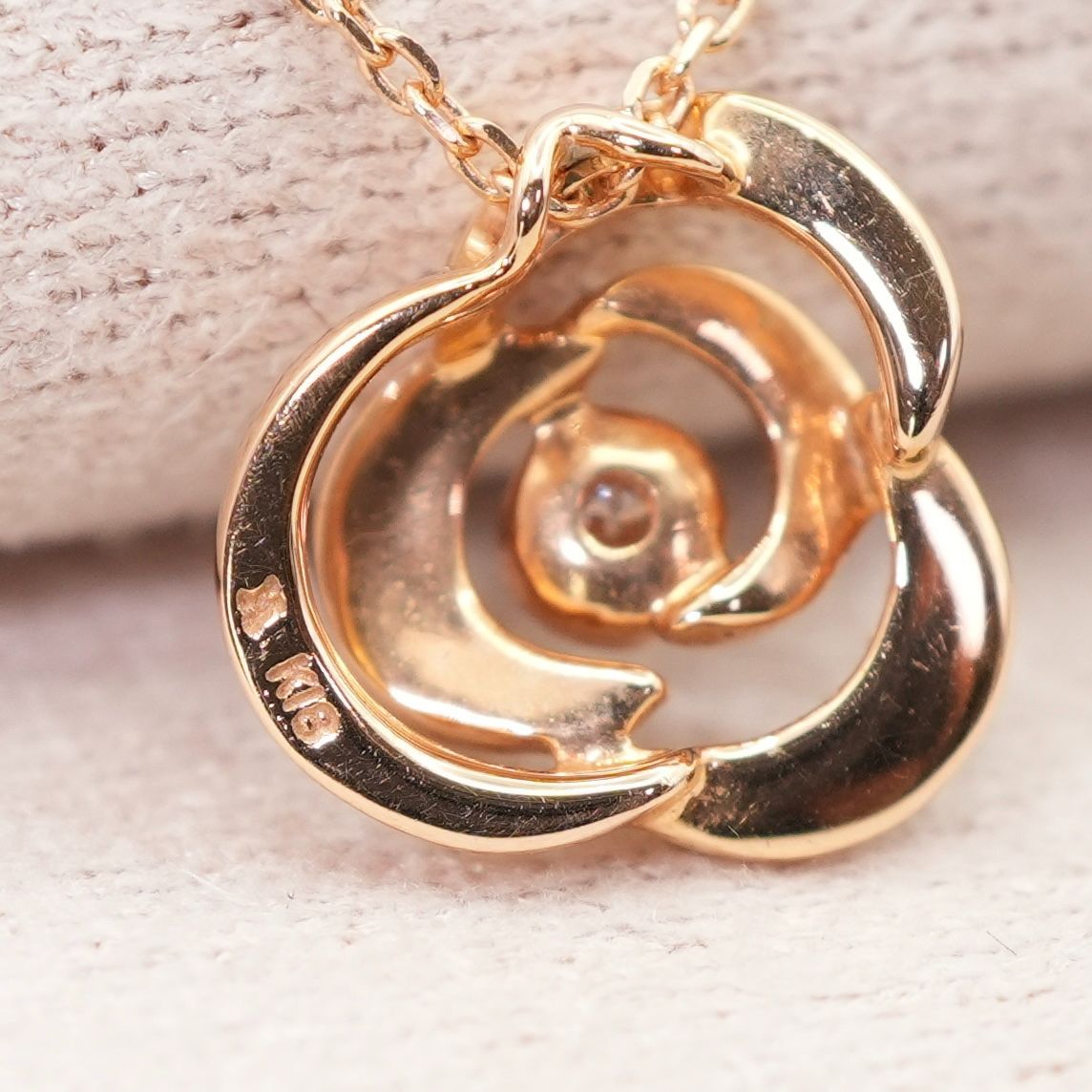 美品 ヴァンドーム青山 K18 クリスティーヌ ネックレス/24-4485S