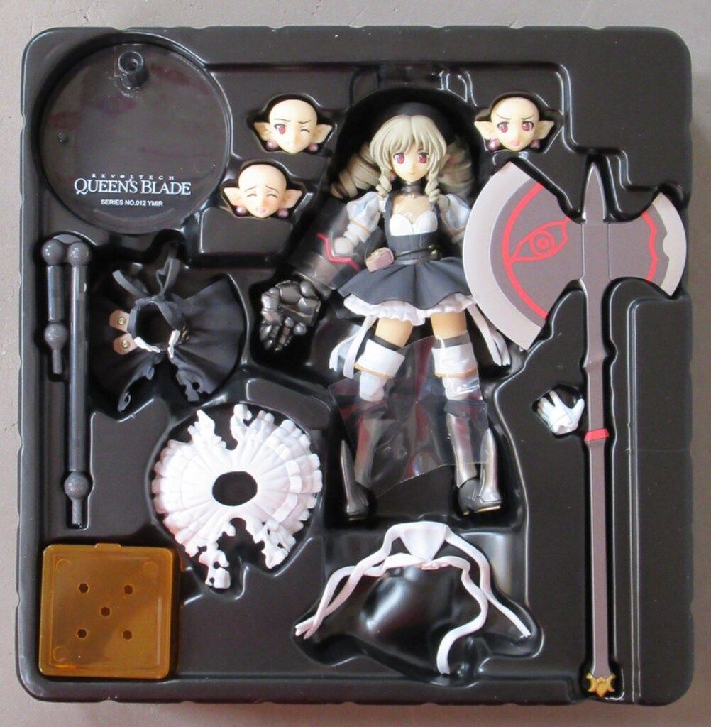 リボルテック クイーンズブレイド No.012 鋼鉄姫 ユーミル 2P セット リボルテッククイーンズブレイド Series No.012 鋼鉄姫ユーミル