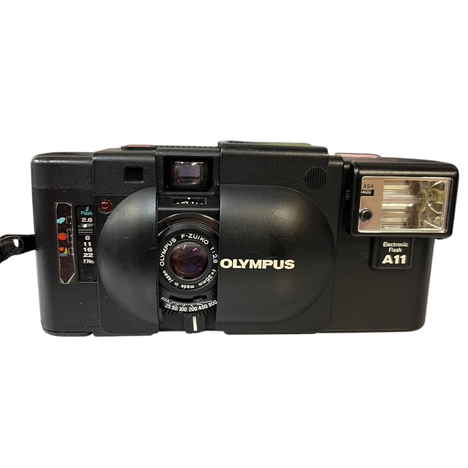 ★OLYMPUS/オリンパス★フィルムカメラ XA2＋A11★動作未確認★ 管31396】動作未確認☆OLYMPUS オリンパス XA A11 コンパクトフィルム