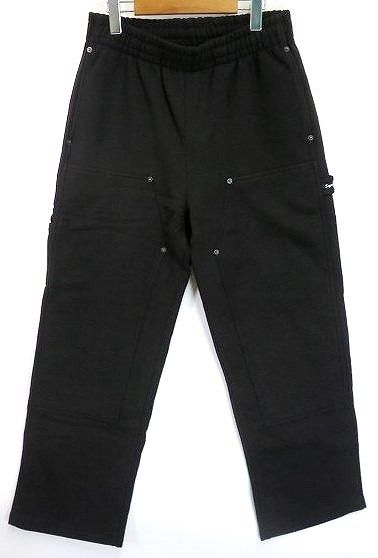 s24g-427x Supreme ｼｭﾌﾟﾘｰﾑ 23SS Double Knee Painter Sweatpant Black|Small ｽｳｪｯﾄﾊﾟﾝﾂ