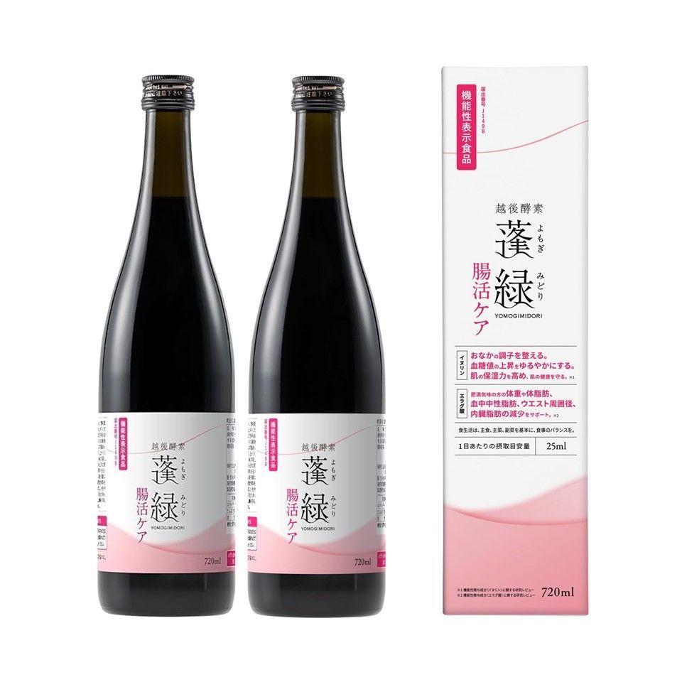 越後酵素 蓬緑 720ml 2本 越後酵素 蓬緑 2本 値下げ不可越後