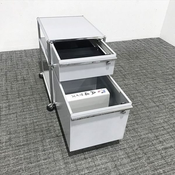 デスクワゴン 2段