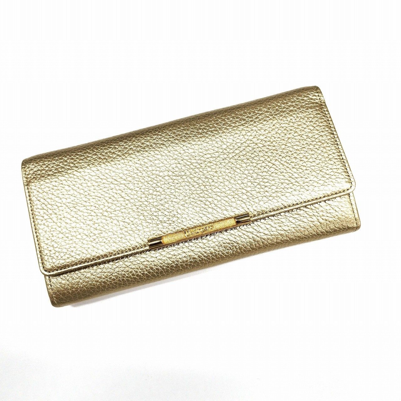 ユーバイウンガロ(U by ungaro) 牛革型押し 長財布 919-6798 ゴールド 