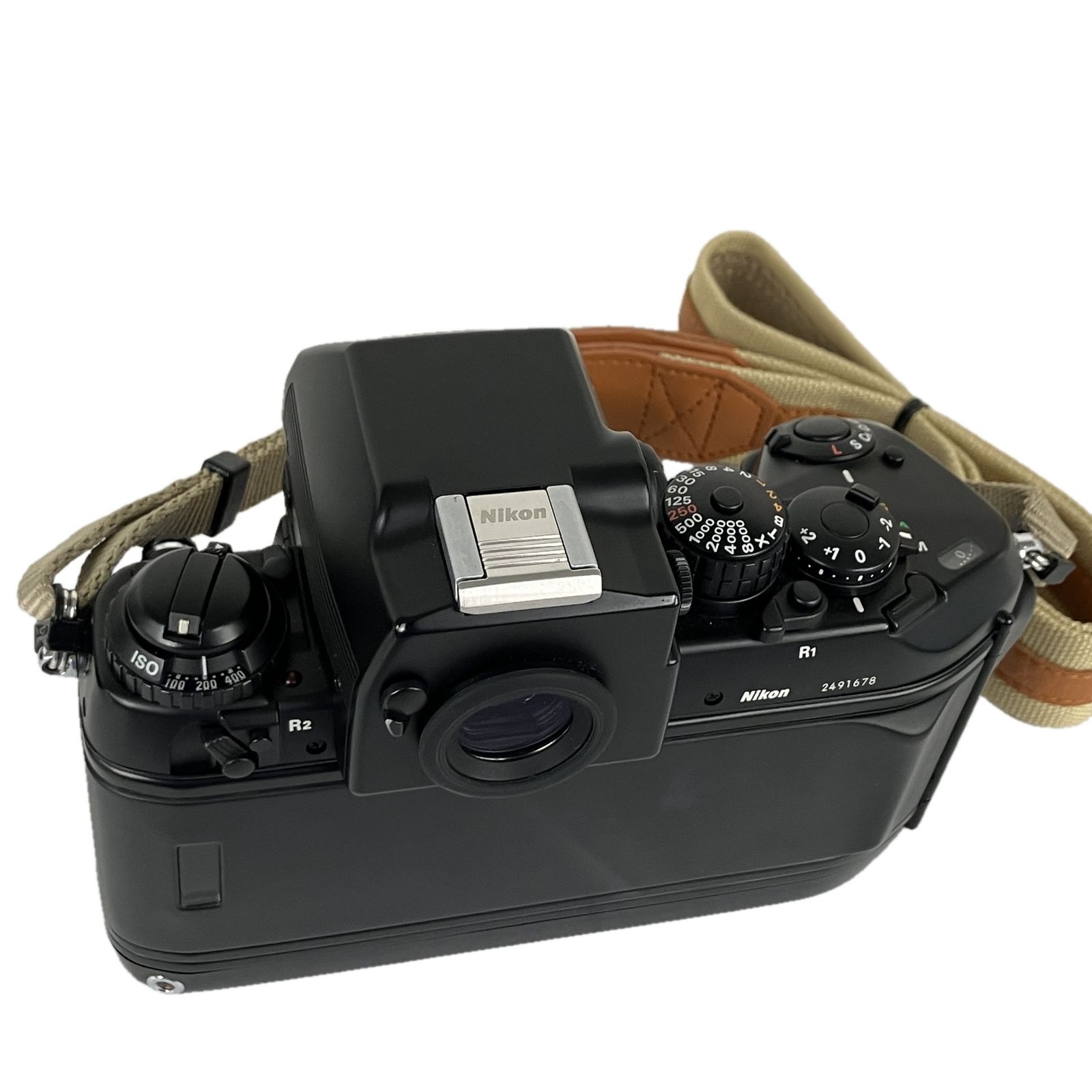  Nikon F 4 S フィルムカメラ ボディ ストロボ データバック付 一眼レフカメラ(フィルム) フィルムカメラ