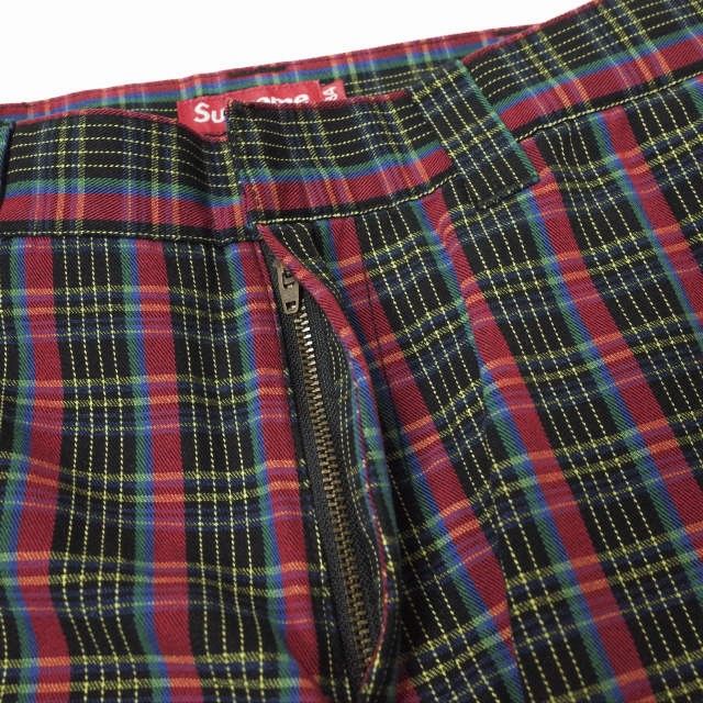 新品 SUPREME シュプリーム 23SS Work Pant T/Cツイルチェック
