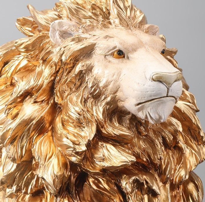 ライオンの炉です 銅製 工芸品 美術品 置物 金属工芸 銅製 長さ約30cm 百獣の王 ライオン 置物