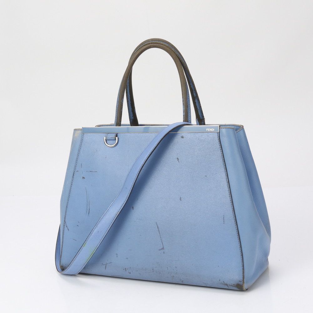 FENDI(フェンディ) 2JOURS トゥージュール 2WAY レザー ハンドバッグ 