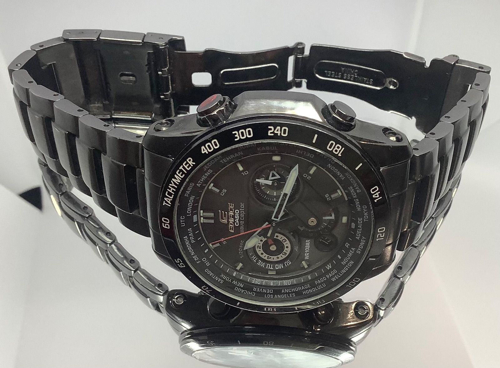 【CASIO】美品！ EDIFICE EQW-M1000DB-1AJF 電波時計 CASIO】美品！ EDIFICE EQW-M1000DB-1AJF 電波時計 - メルカリ